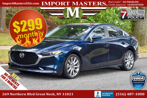 2021 Mazda Mazda3 Sedan for sale at Import Masters in Great Neck NY