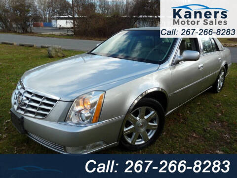 2006 Cadillac DTS for sale at Kaners Motor Sales in Huntingdon Valley PA