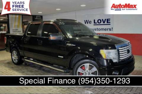 2011 Ford F-150 for sale at Auto Max in Hollywood FL