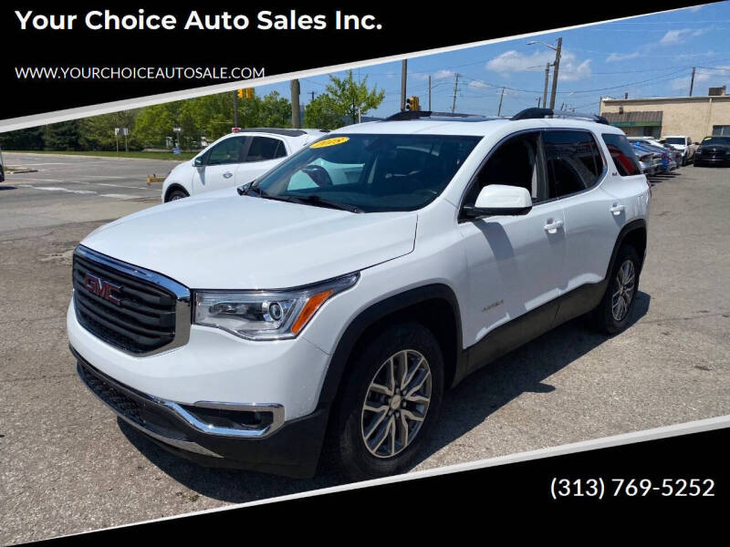 2018 GMC Acadia SLE-2