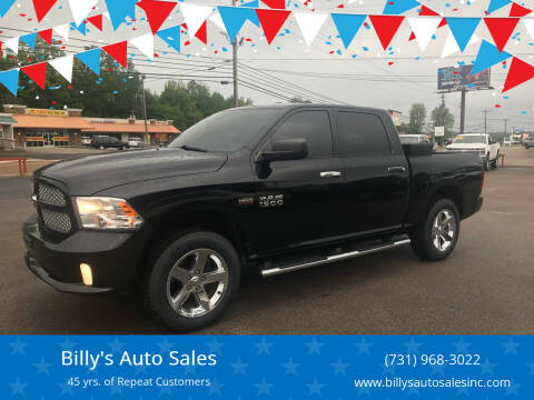2015 RAM 1500 for sale at Billy's Auto Sales in Lexington TN