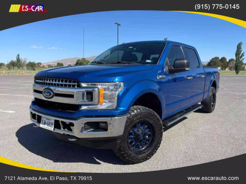 2018 Ford F-150 for sale at Escar Auto in El Paso TX