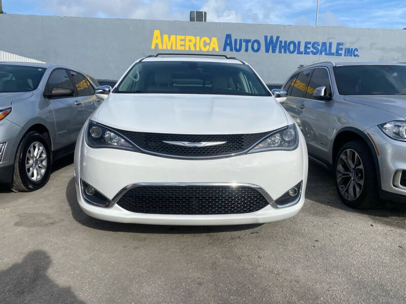 2018 Chrysler Pacifica for sale at America Auto Wholesale Inc in Miami FL