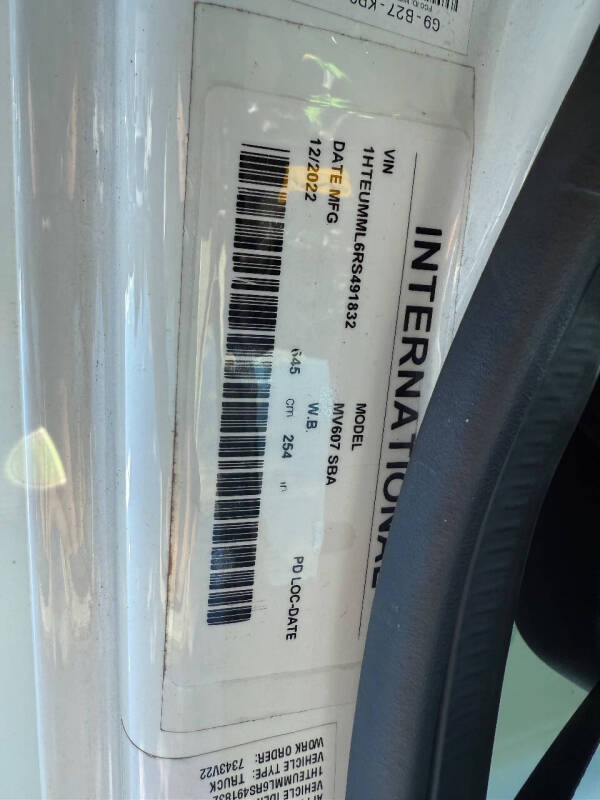 2024 International MV607