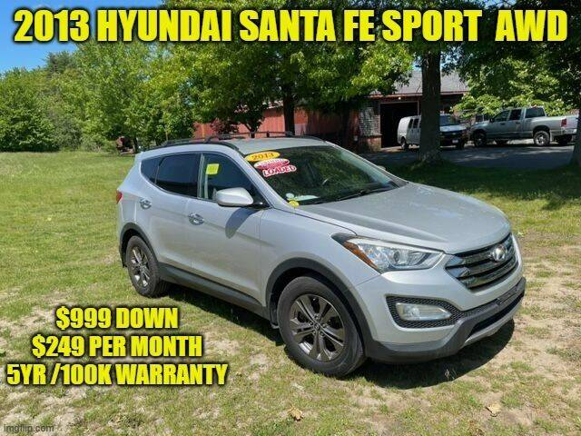 2013 Hyundai Santa Fe Sport for sale at D&D Auto Sales, LLC in Rowley MA