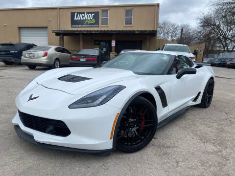 2017 Chevrolet Corvette for sale at LUCKOR AUTO in San Antonio TX