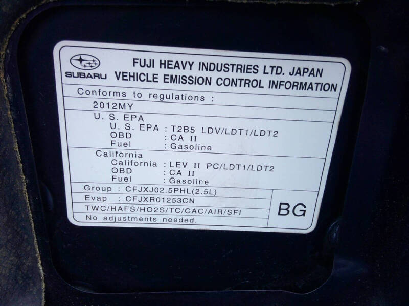 2012 Subaru Impreza WRX Limited