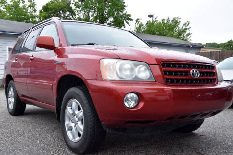 2002 Toyota Highlander for sale at Wheel Deal Auto Sales LLC in Norfolk VA