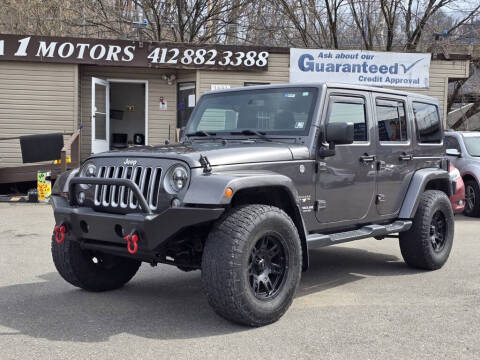 2016 Jeep Wrangler Unlimited for sale at Ultra 1 Motors in Pittsburgh PA