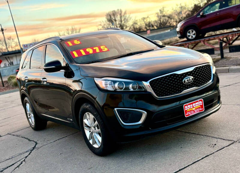 2016 Kia Sorento for sale at SOLOMA AUTO SALES in Grand Island NE