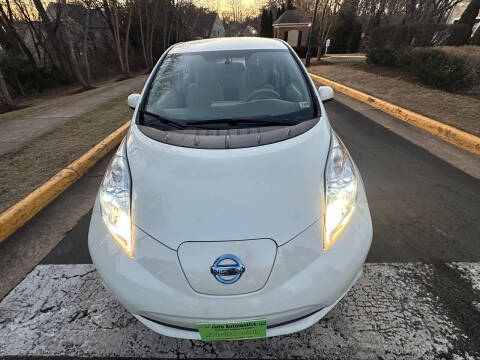 2012 Nissan LEAF for sale at Euro Automotive LLC in Falls Church VA
