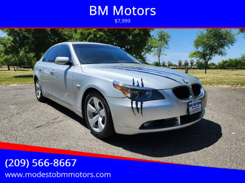 2005 BMW 5 Series for sale at BM Motors in Modesto CA