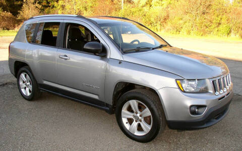 2014 Jeep Compass for sale at Angelo's Auto Sales in Lowellville OH