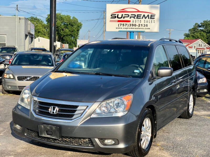 2010 Honda Odyssey for sale at Supreme Auto Sales in Chesapeake VA