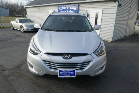 2015 Hyundai Tucson for sale at SCHERERVILLE AUTO SALES in Schererville IN