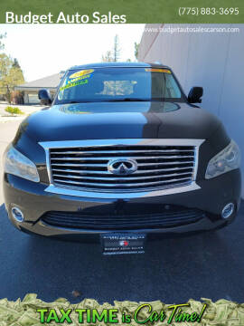 2014 Infiniti QX80 for sale at Budget Auto Sales in Carson City NV