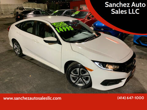 2016 Honda Civic for sale at Sanchez Auto Sales LLC in Milwaukee WI