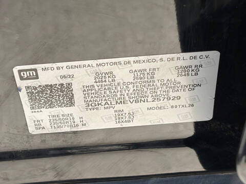 2022 GMC Terrain SLE