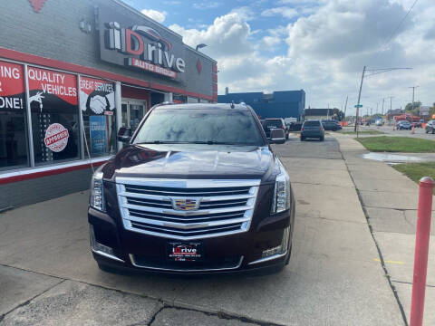 2017 Cadillac Escalade ESV for sale at iDrive Auto Group in Eastpointe MI