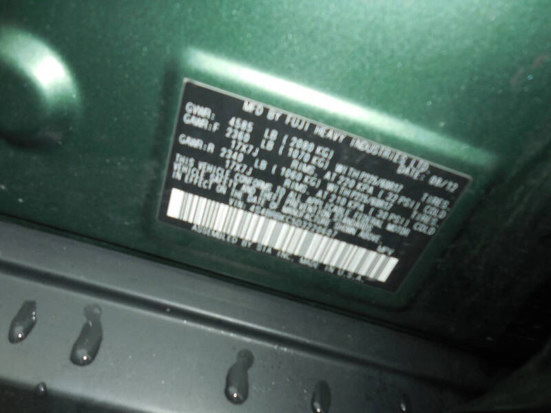 2013 Subaru Outback 2.5i Limited