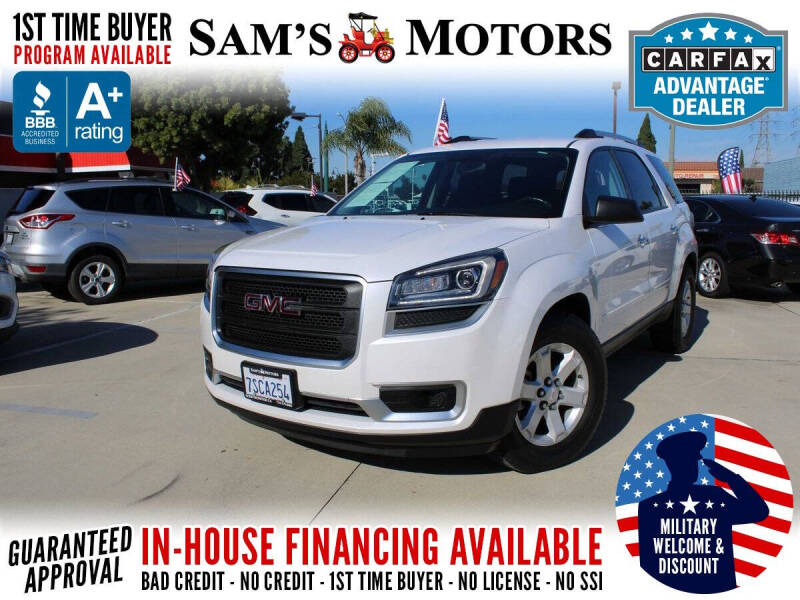 2016 GMC Acadia SLE-2