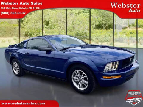2005 Ford Mustang for sale at Webster Auto Sales in Webster MA