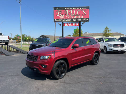 2014 Jeep Grand Cherokee for sale at RAUL'S TRUCK & AUTO SALES, INC in Oklahoma City OK