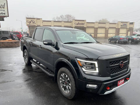 2024 Nissan Titan for sale at ASSOCIATED SALES & LEASING in Marshfield WI