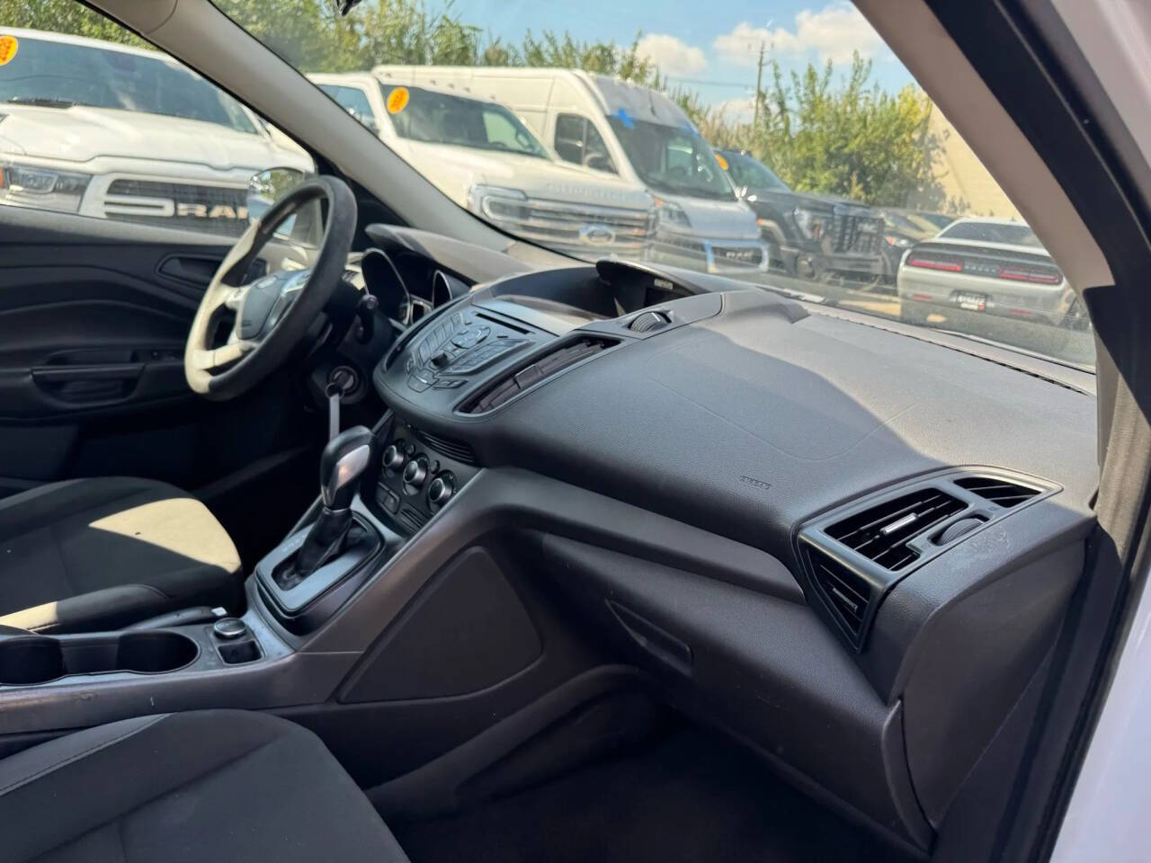 White 2013 Ford Escape S S 4dr SUV 17