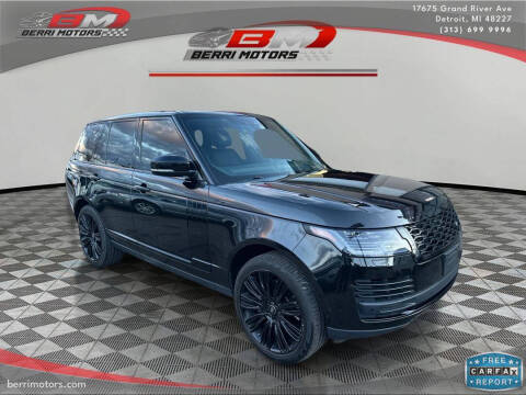 2020 Land Rover Range Rover for sale at Berri Motors in Detroit MI