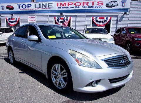 2010 Infiniti G37 Sedan for sale at Top Line Import of Methuen in Methuen MA