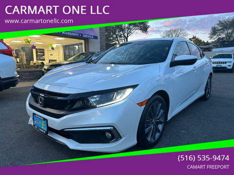 2021 Honda Civic for sale at CARMART ONE LLC in Freeport NY