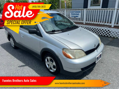 2001 Toyota ECHO for sale at Fuentes Brothers Auto Sales in Jessup MD