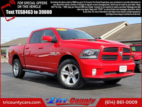 2017 RAM 1500 for sale at Tri-County Pre-Owned Superstore in Reynoldsburg OH