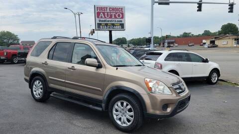2006 Honda CR-V for sale at FIRST CHOICE AUTO Inc in Middletown OH