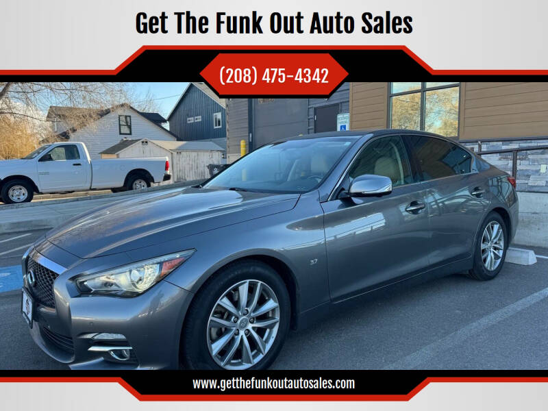 2015 Infiniti Q50 for sale at Get The Funk Out Auto Sales in Nampa ID