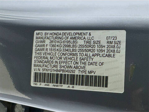 2023 Honda Pilot Elite