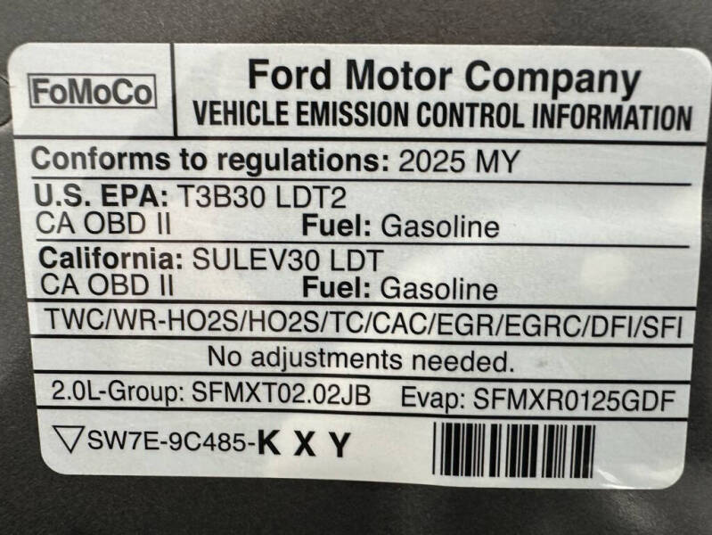 2025 Ford Escape Platinum