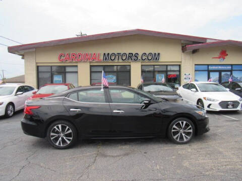 2018 Nissan Maxima for sale at Cardinal Motors in Fairfield OH