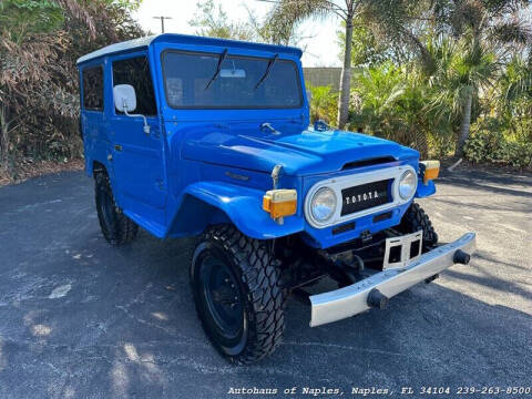 1971 Toyota Land Cruiser for sale at Autohaus of Naples in Naples FL