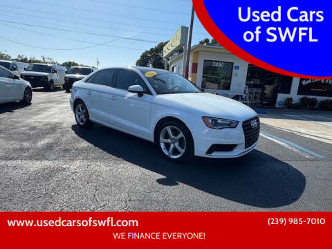 2016 Audi A3 for sale at Used Cars of SWFL in Fort Myers FL