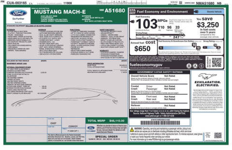 2022 Ford Mustang Mach-E Select