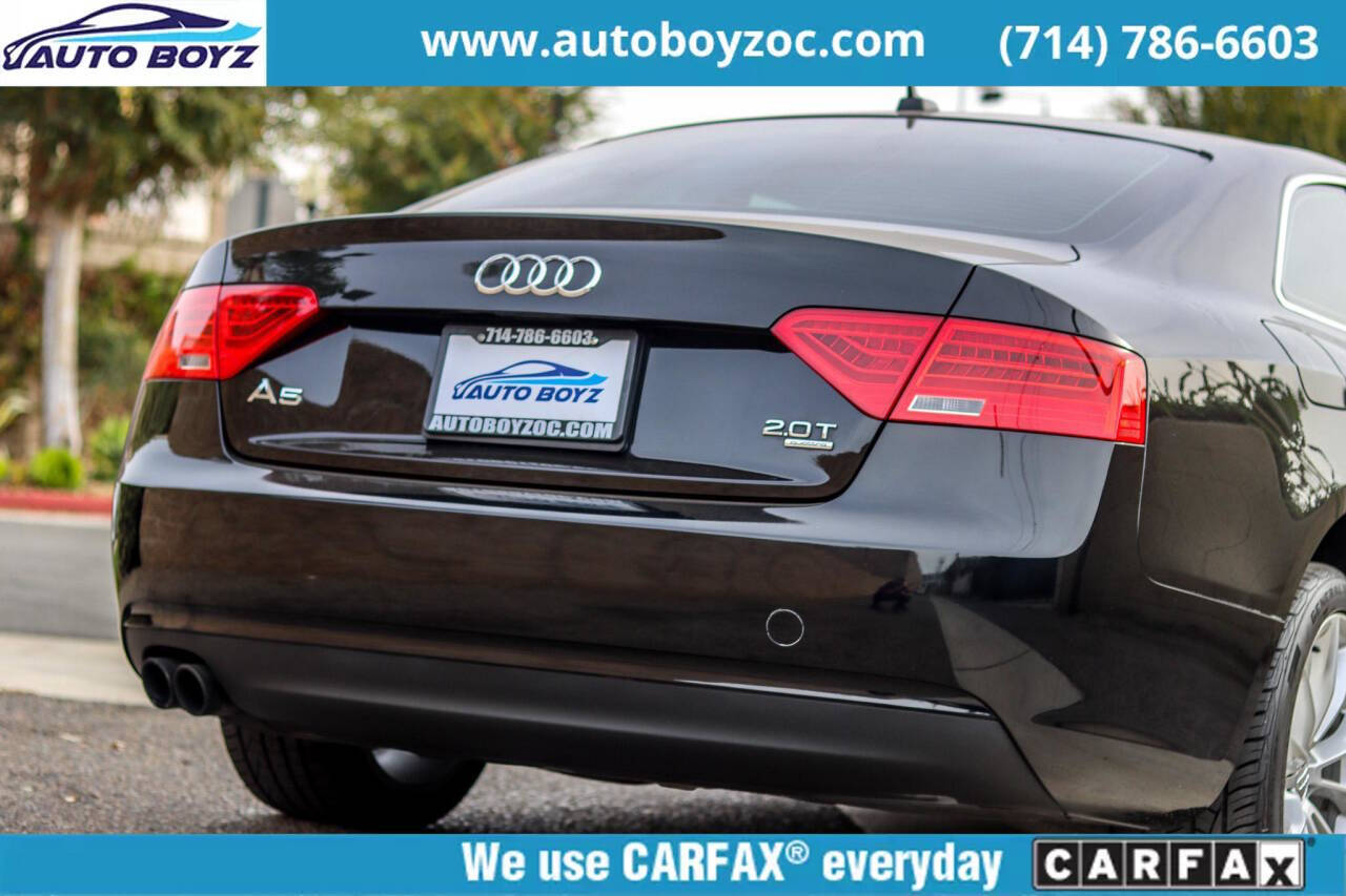 2014 Audi A5 for sale at Auto Boyz in Garden Grove, CA