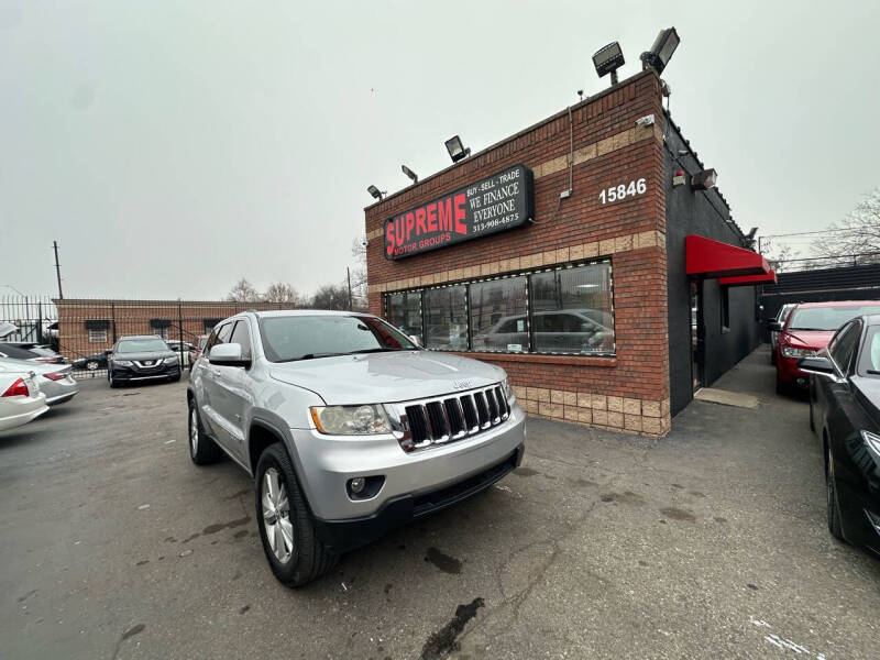 2011 Jeep Grand Cherokee for sale at Supreme Motor Groups in Detroit MI