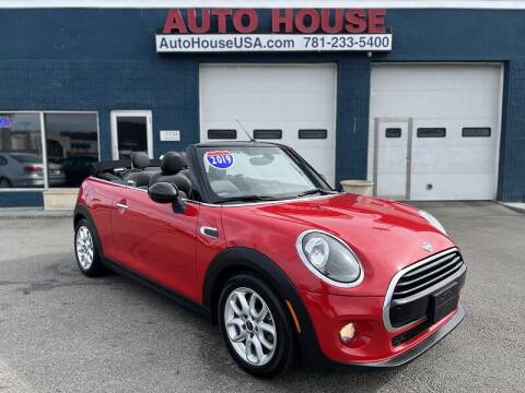 2019 MINI Convertible for sale at Auto House USA in Saugus MA