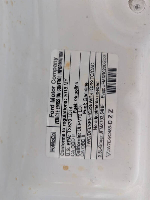 2018 Ford Expedition XL Fleet