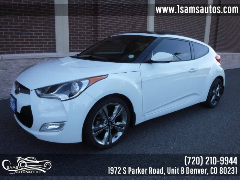 2016 Hyundai Veloster for sale at SAM'S AUTOMOTIVE in Denver CO