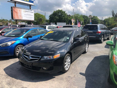 2008 Acura TSX for sale at Palm Auto Sales in West Melbourne FL