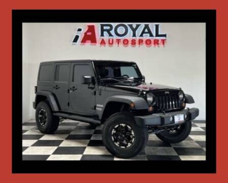 2012 Jeep Wrangler Unlimited for sale at Royal AutoSport in Elk Grove CA