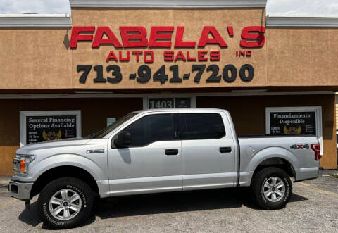 2018 Ford F-150 for sale at Fabela's Auto Sales Inc. in South Houston TX